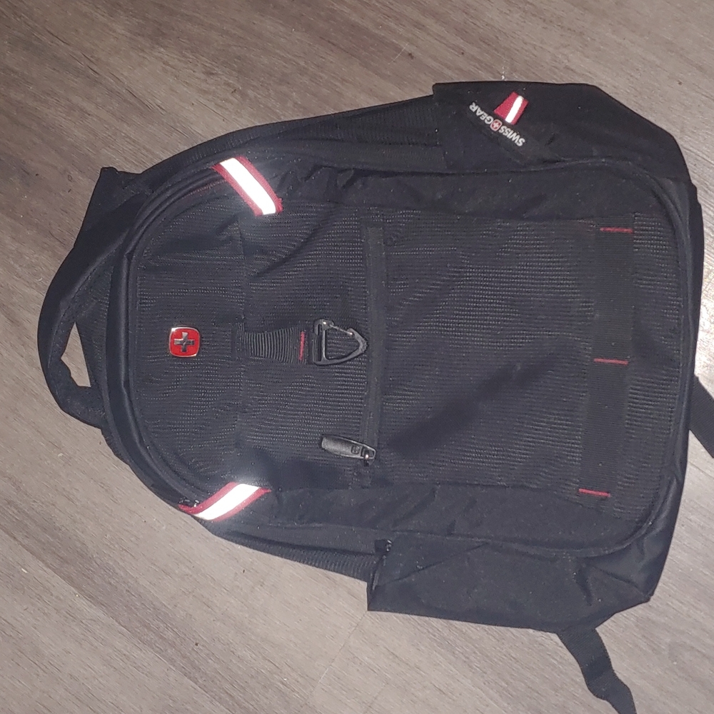 Swissgear 3768 USB Travel Laptop Backpack - Black